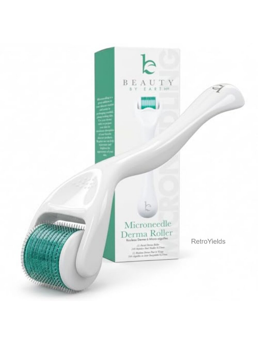 Derma Roller 540 Micro Needles 0.25mm for Face Beard Scalp Microneedling